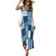 thumbnail image 1 of Abstract Geometrical Vestido Sin Mangas Vestidos Para Mujer, Vestido Suelto De Verano 2025, 1 of 5