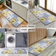 thumbnail image 6 of Pioneer Flower Floral Print Pattern Kitchen Rug Mat,Kitchen Runner Rugs Non Skid Washable,Decorative Kitchen Floor Mats for Kitchen,Sink,Laundry,17"x47.2", 6 of 7