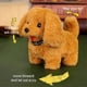 thumbnail image 2 of Plush Golden Retriever Toy Interactive Puppy Walking Barking Tail Wagging Stretching Companion Animal for Kids Toddlers Fun Electronic Toy, 2 of 5