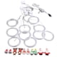 thumbnail image 1 of Cortina de Luces Navideñas, Transparente Resistente Al Agua para Interiores, Ventanas, Bodas, Fiestas, Techos, 1 of 8