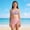 czb# Pink143, variant on CUZIBR Baby Girls Bikini Swimsuit 3 Piece V-Neck Halter Adjustable Striped Cartoon Print Elastic Top High Waist Bottom With Cover Up Tie Side Skirts Swimwear Stylish Beachwear,Pink,12-13 Years
