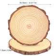 thumbnail image 2 of Posavasos Wood Slices GNIEMCKIN, 11 unidades, de madera de pino de 6 a 7 pulgadas, 2 of 7