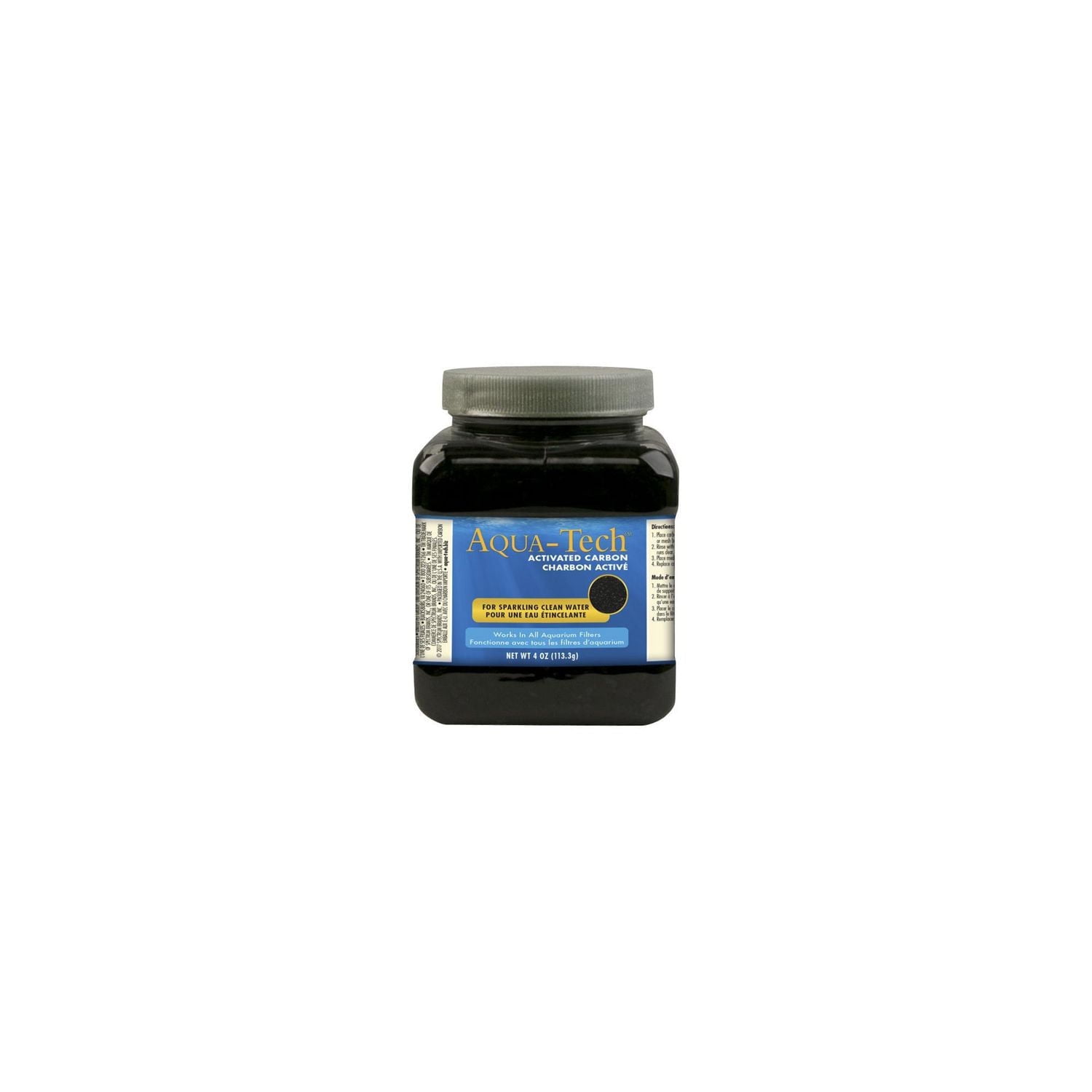 Aqua-Tech Nettoyant pour Eau de Filtre d'Aquarium à Charbon Actif 9 fois