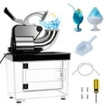 thumbnail image 3 of Kitem Ice Crusher 661LBS/H, 110V 350W Electric Stainless Steel Snow Cone Machine with Dual Blades for Family, Restaurants, Bars Shaved Ice Machine, 3 of 9