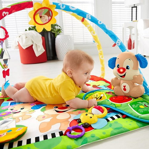 fisher price puppy play mat
