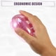 thumbnail image 4 of Cepillo de cabello portátil Unique Bargains, cepillo de masaje en forma de huevo mini para mujeres en color rosa, 4 of 7