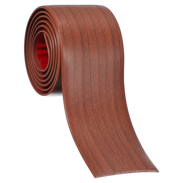 Uxcell Bande de Transition Autocollante pour Sol 3,3'x 2 Pouces Vinyle Noyer