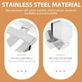 thumbnail image 3 of Miangastore Corner Wall Shelf Shower Shelf 1Set with Thickened Frame for Homeowners, 3 of 8