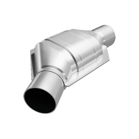 MagnaFlow Conv Univ 2.50inch Angled Inlet OBDII