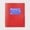 Red, variant on 2 Pocket Plastic Folder with Prongs