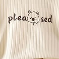 thumbnail image 5 of CAUYDY Toddler Boy Pjs Child Clothes 24M 2T 3T 4T 5T Fall Winter Long Sleeve Top Elastic Pants 2 Piece Cute Set Baby Sleepwear Little Kids Outfits for Boys Sizes 2-3 Years,Beige, 5 of 5