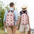 thumbnail image 4 of Disketp Sloth with Donuts1 print Canvas Backpack Lightweight Travel Daypack Student Rucksack Laptop Backpack-, 4 of 5