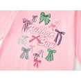 thumbnail image 5 of Serdomi Girls Long Sleeve T-Shirt - Soft Tops Purple Star Dog Graphic Tee Size 7/8, 5 of 7