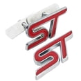 thumbnail image 3 of Metal Red Blue ST Front Grille Sticker Car Head Grill Emblem Badge Chrome Sticker for FORD FIESTA FOCUS MONDEO Auto Car Styling, 3 of 7