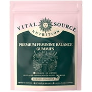 Vital Source Women’s Probiotic Gummies - Pineapple Flavored | Regulate pH Balance & Promote Vaginal Health