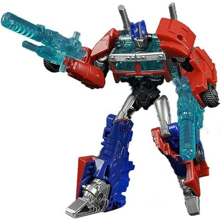 Deformation Car Robots TFP Prime Alloy Optimus Prime Orion Pax - Manual Assemble Action Figure Collectible Model Desktop Decoration Gift - Limited Edition, Multicolor