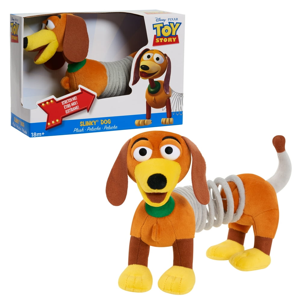 Disney and Pixar Toy Story Slinky Dog Plush, Toys for 3 Year Old Girls