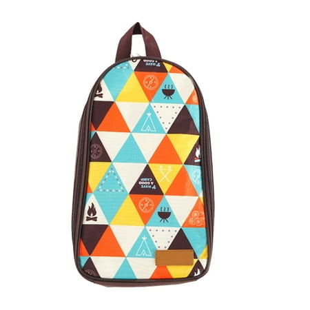 

Portable Cookware Bag Ethnic Style Bag Cutlery Set Picnic Bag C
