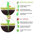 thumbnail image 4 of Kit de riego por goteo, aspersores automáticos para plantas con válvulas que regulan el sistema de riego por goteo, dispositivos controlables, para jardín interior (24 piezas) Rojo Verde, 4 of 5
