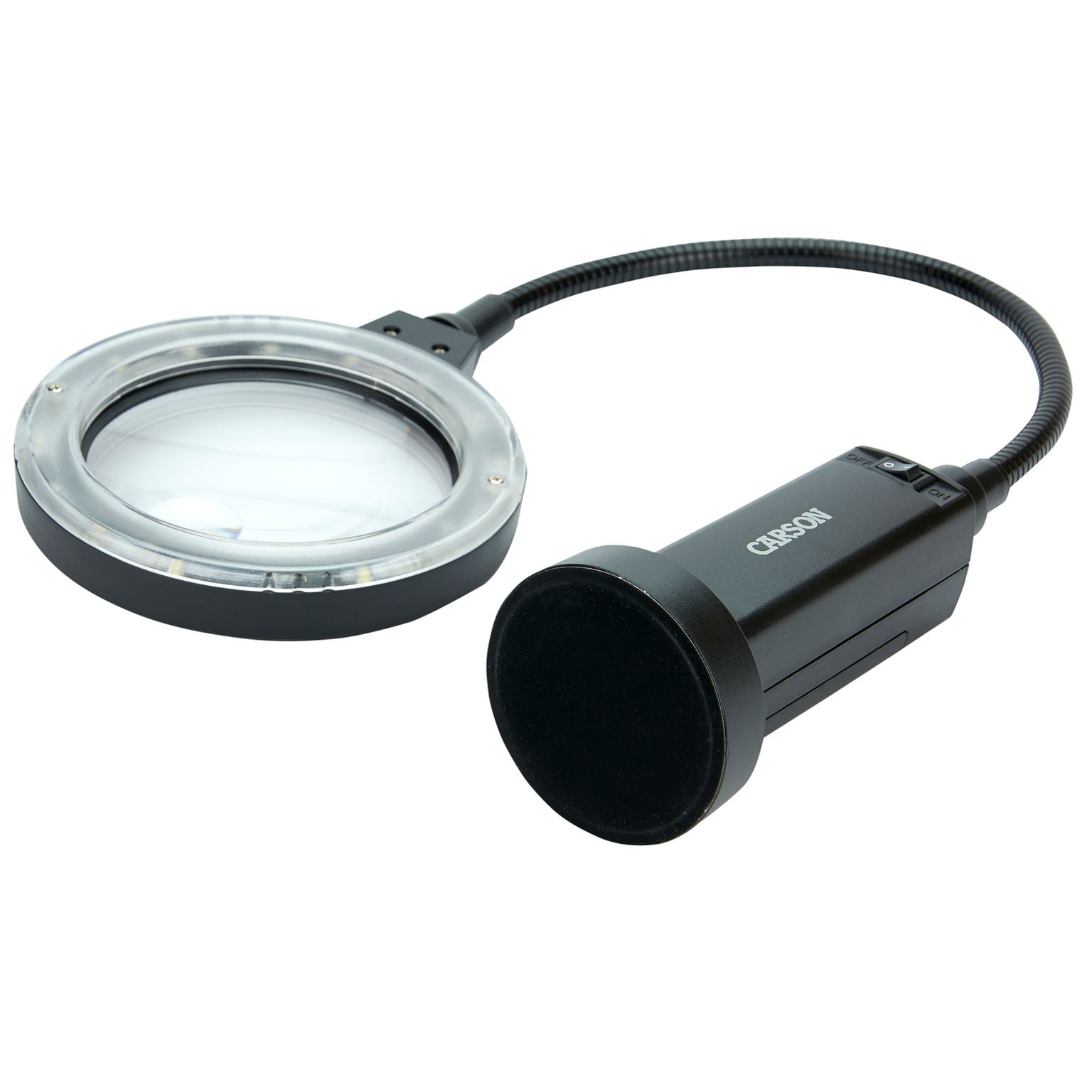 Carson Desktop DeskBrite 300 LED Lighted 2X Magnifier - Vision Forward
