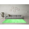 thumbnail image 3 of Ahgly Company Indoor Rectangle Abstract Emerald Green Contemporary Area Rugs, 2' x 5', 3 of 4