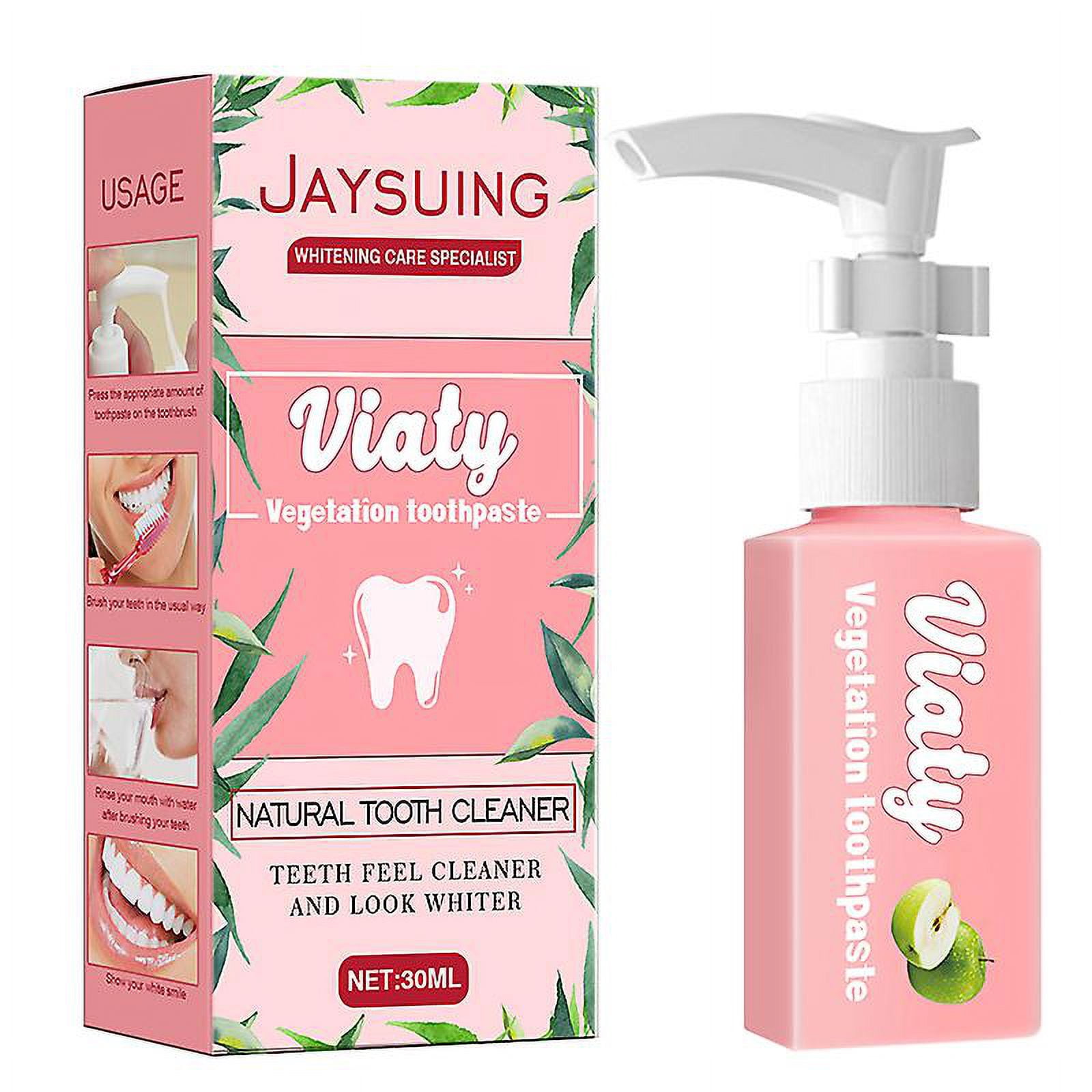 Fruit Flavored Whitening Toothpaste 30ml Eliminate Yellow Teeth ...