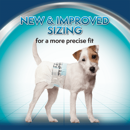 Simple Solution Disposable Female Dog Diapers, XL, 12 Count