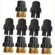 thumbnail image 1 of 10 Piezas de Cabezales de Cepillo para Trapeador A Vapor, Cabezales de Cepillo de Latón, Piezas de Repuesto, Accesorios para Cabezales de Cepillo de Limpieza A Vapor, 1 of 5