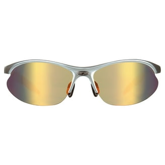 Octo Tidal Wave Polarized Sunglasses, Gray, Wrap, Metal, 67-10-125