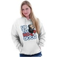thumbnail image 3 of Gargamel Up to No Good Smurfs Villain Hoodie Sweatshirt Women Men Brisco Brands M, 3 of 5