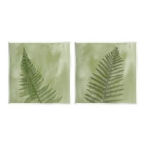 Fern Sprouts Forest Nature Leaves Botanical & Floral Graphic Art Unframed Art Print Wall Art, Set of 2