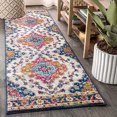 thumbnail image 2 of Jonathan y bohemio Flair boho vintage Medallion Runner Rug 2 '3 "x 8' Azul/Multi JONATHAN Y Ver descripción, 2 of 2