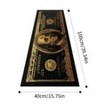 thumbnail image 2 of 100 Dollar Bill Runner Area Rug for Living Room Kitchen Rug Laundry Money Rugs Runner Bedroom Bathroom Rug Mat, 2 of 9