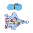 thumbnail image 5 of Arnés de chaleco de conejo, ropa para mascotas, traje de entrenamiento, cuerda de tracción, para erizo, hámster, animal pequeño, ardilla, chinchilla Tigre, 5 of 5
