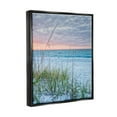 thumbnail image 3 of Stupell Industries Coastal Sea Grass Sprigs Beach Shore Photograph Jet Black Floating Framed Canvas Print Wall Art, Design by Mary Lou Photography, 3 of 6