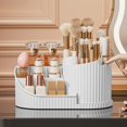 thumbnail image 3 of Organisateur de Maquillage Transparent - Boîte de Rangement Compacte pour Pinceaux et Rouges à Lèvres, 3 of 6