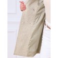 thumbnail image 5 of INSPIRE CHIC Women's Winter Coat Notched Lapel Collar Double Breasted Elegant Office Work Outerwear Trench Coats with Belt XL Oatmeal, 5 of 6