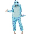 thumbnail image 6 of SWEETXIN Adult's Dinosaur One-Piece Holiday Family Pajamas Halloween Costume Suit for Women and Men Jumpsuit SizeXL, 6 of 7