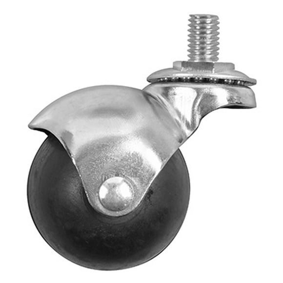rodaja bola de hule 2 pulgadas negro