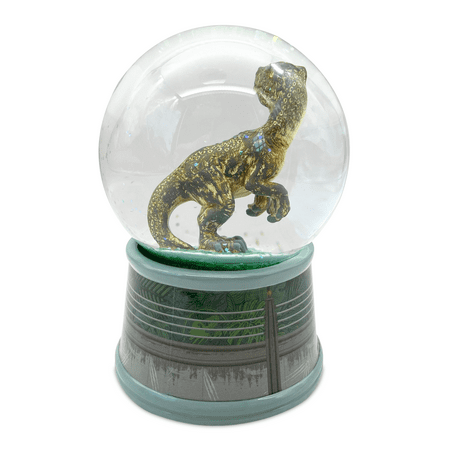 Jurassic Park Raptor Fence 100mm Light Up Snow Globe