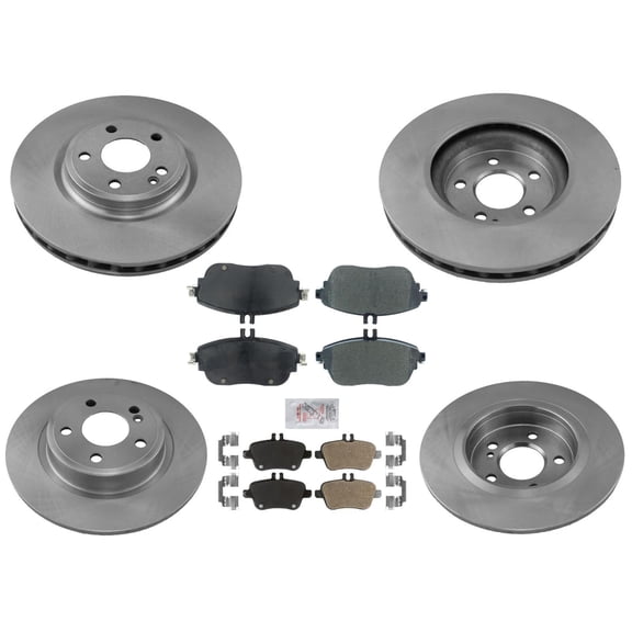 Improved Performance Disc Brake Pads Disc Brake Rotors for Infiniti QX30 17-19