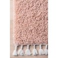 thumbnail image 4 of nuLOOM Tapis d'Accent en Peluche Neva, 2 Pieds x 3 Pieds, Rose, 4 of 4