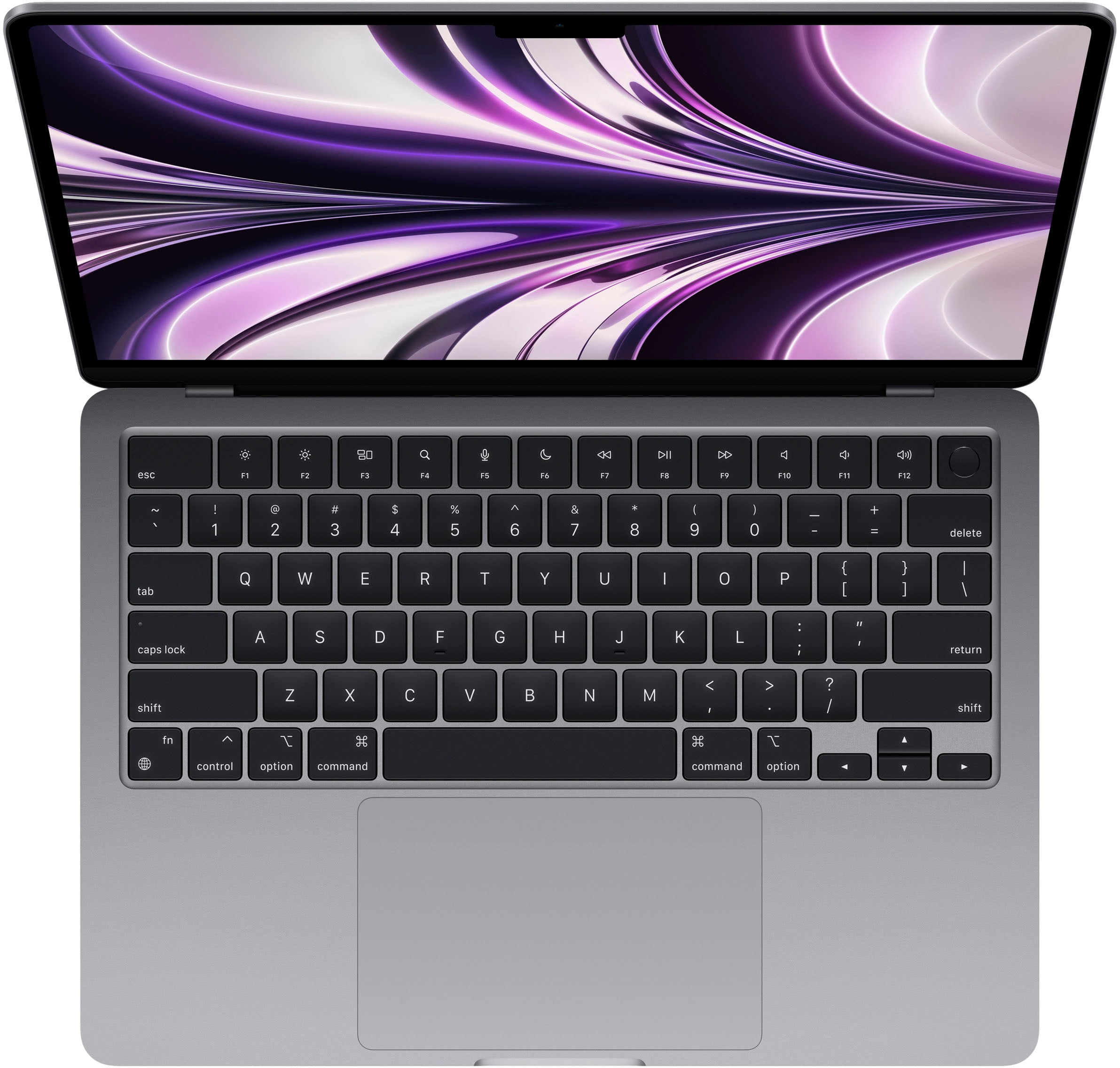 MacBook Air 13.6-inch Laptop - Apple M2 chip - 8GB Memory - 256GB SSD (Latest Model) Space Gray