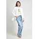 thumbnail image 1 of Blazer manga 3/4 Roman Fashion /Juvenil, 12255 (Blanco) blanco CH, 1 of 5