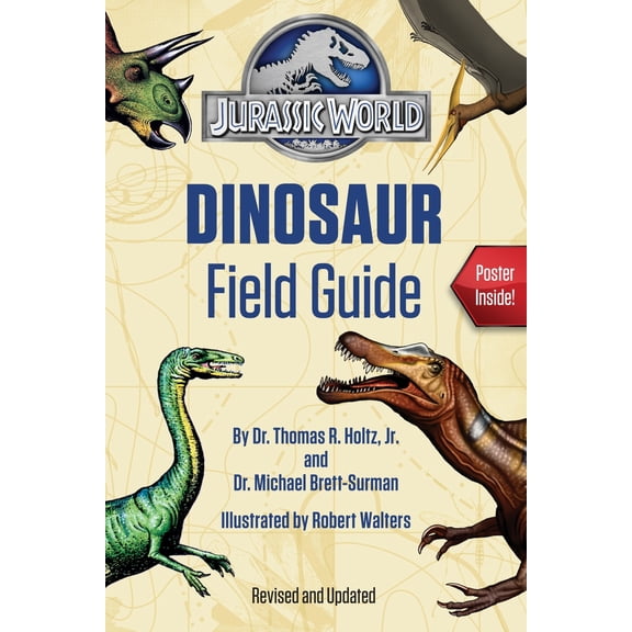 Pre-Owned Jurassic World Dinosaur Field Guide (Jurassic World) (Paperback) by Dr. Thomas R Holtz, Dr. Michael Brett-Surman