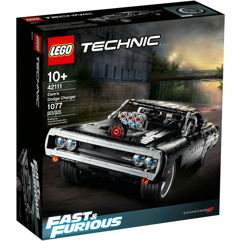 LEGO Technic Fast & Furious Dom's Dodge Charger 42111 Building Toy - Racing  Car Model Building Kit, Iconic Movie Inspired Collector's Set, Gift Idea  for Kids, Teens, and Adults Ages 10+ 