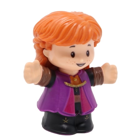 Replacement Part for Collectible Fisher-Price Little People Frozen Castle Anna and Kristoff's Sleigh Playset GWR87 - Replacement Princess Anna Figure