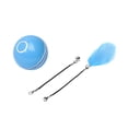 thumbnail image 1 of Juguete Interactivo Inteligente Para Gatos Bola Autogiratoria Led Colorida Con Campana De Hierba Gatera Y Juguetes De Plumas Monstrate PT001552-04, 1 of 6