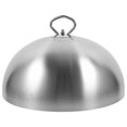 thumbnail image 4 of Stainless Steel Steak Cover Teppanyaki Dome Dish Lid Anti Oil Splashing Food Cover Cooking Tool for Restaurant Home (24cm), 4 of 4