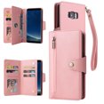 thumbnail image 1 of Case for Samsung Galaxy S8 Magnetic Leather Zipper Wallet Cover Card Holder, 1 of 5